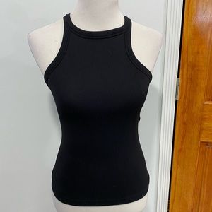 Lace up Back Tank Top